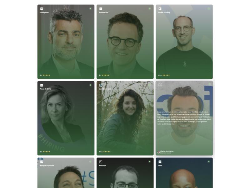 Aperçu du widget Human Grid