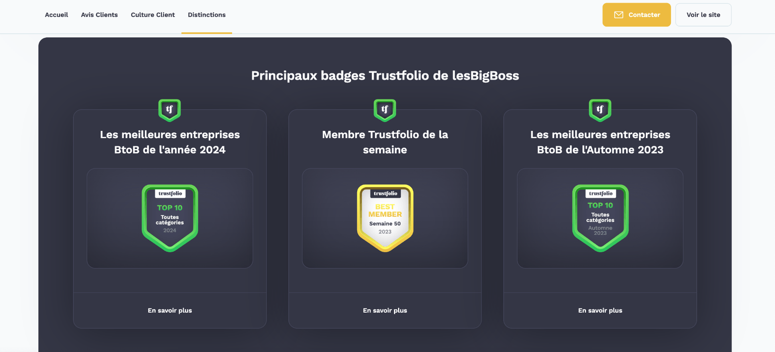 Badges téléchargeables